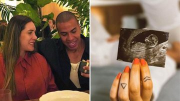 Thiago Oliveira e a noiva anunciam que estão grávidos do primeiro filho - Instagram/@thioliveiras