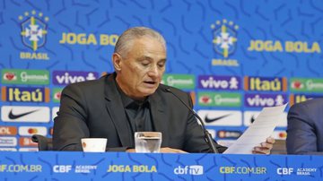 Tite anunciou os escolhidos para representar a Seleção Brasileira. - Lucas Figueiredo/CBF