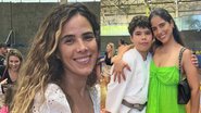 Wanessa Camargo apareceu sorridente ao lado dos filhos. - Instagram/@camilla_camargo