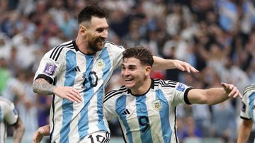 Com brilho de Messi e Álvarez, Argentina chega à final da Copa - Twitter/@FIFAWorldCup