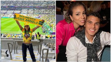 Belle Silva cutucou os brasileiros que torcem a favor dos hermanos. - Instagram/@bellesilva