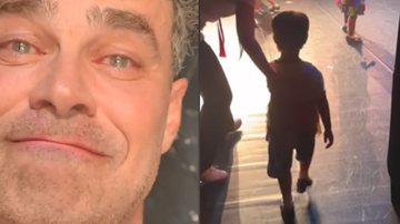 Ator compartilhou um vídeo com a evolução do menino no sapateado - Instagram/@carmodallavecchia