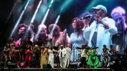 Artistas cantam no palco do Festival do Futuro - Antonio Cruz/Agência Brasil
