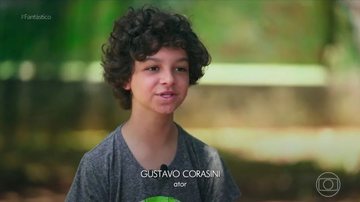 Aos 12 anos, artista perdeu um amigo devido ao grave atropelamento. - TV Globo