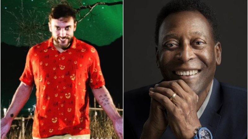Leo Lins fez piada com a morte de Pelé - Instagram/Getty Images
