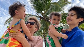Nanda Costa e Lan Lanh curtem férias com as filhas em Salvador, na Bahia - Instagram/@ lanlanhoficial