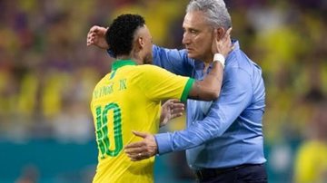 Neymar agradeceu Tite pelos ensinamentos do técnico - Instagram/@neymarjr