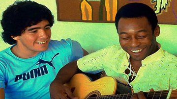 Pelé e Maradona superaram a relação conturbada e viveram amizade inesperada. - Facebook/@maradona