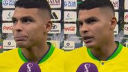Thiago Silva deu entrevista após o jogo do Brasil - Reprodução/TV Globo