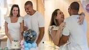 Thiago Oliveira e esposa descbrem sexo do primeiro bebê e transmitem no É De Casa - Instagram/@thiagoliveiras