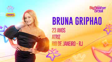 Bruna Griphao confirma as especulações é anunciada no BBB. - TV Globo
