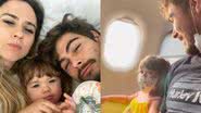 Rafa Vitti emocionou ao mostrar reação da filha na primeira decolagem - Instagram/@rafaavitti