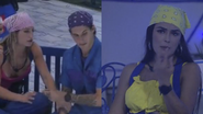 Larissa recebeu uma resposta curta e grossa ao tentar separar Bruna Griphao de Gabriel - TV Globo