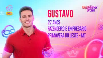 Gustavo foi confirmado para p BBB 23 nesta quinta-feira (12) - TV Globo