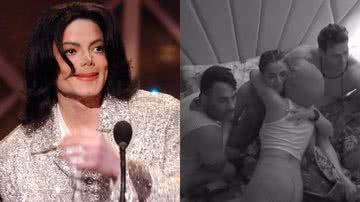 Key Alves correu para a cama do BBB 23, morrendo de medo de ter "visto" Michael Jackson - Instagram/@michaeljackson - Reprodução Globoplay