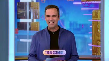 Tadeu Schmidt explicou dinâmica da primeira semana do 'Big Brother Brasil' - Globo
