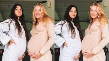 Thaila Ayala e Fiorella Mattheis fazem ensaio de grávidas juntas - Reprodução/Instagram