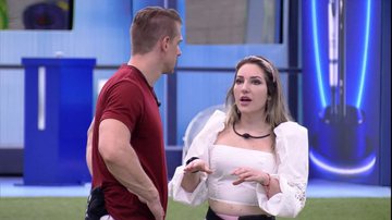 Amanda desabafou com Cristian após queridômetro - Reprodução/TV Globo