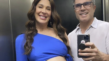 Claudia Raia publicou registros com os médicos responsáveis pelo parto de Luca - Instagram/@claudiaraia