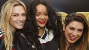 Fernanda Paes Leme ao lado de Rihanna e Fiorella Mattheis. - Instagram/@fepaesleme