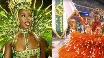 A Imperatriz Leopoldinense recebeu seu nono título no Carnaval do Rio de 2023 - AgNews/Rogério Fidalgo e Tv Globo