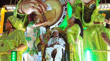 Arlindo Cruz foi homenageado pela Império Serrano no Carnaval do Rio 2023 - Instagram/Pedro Siqueira