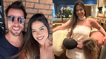 Laís Caldas e Gustavo Marsengo completaram nove meses de namoro recentemente - Instagram/@dra.laiscaldass e Twitter/@vyniof