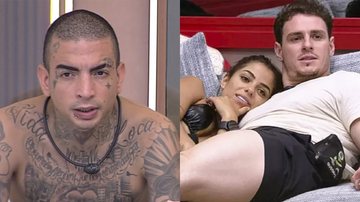 Mc Guimê afirmou que ambos são jogadores e farão o que for preciso para vencer - TV Globo