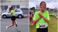 Paola Antonini celebrou sua performance na corrida. - Instagram/@paola_antonini