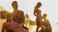 Paulinho Vilhena e Maria Luiza anunciaram a gravidez com lindas fotos. - Instagram/@vilhenap