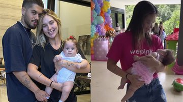 A família foi alvo de críticas que compararam o tratamento da primeira e da segunda filha de Virgínia Fonseca - Instagram/@virginia