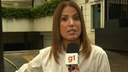 Repórter Ananda Apple no Bom Dia Brasil - Globo
