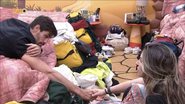 Cara de Sapato e Amanda trocaram declarações em momento fofo - Reprodução/TV Globo
