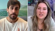Cara de Sapato esclarece relação com Amanda após o BBB23 e diz que foi encontro de almas. - Instagram e TV Globo