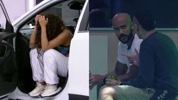 Ricardo e Guimê questionaram o que ocorreu com Domitila - Reprodução/TV Globo