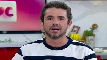Felipe Andreoli falou abertamente sobre SBT durante programa global. - TV Globo