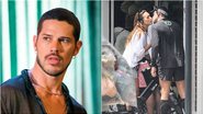 José Loreto não gostou das imagens de Rafa Kalimann com seu novo affair. - TV Globo e Daniel Delmiro/AgNews