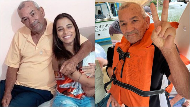 Key Alves usou as redes sociais para se despedir do avô, falecido no último domingo (19). - Instagram/@keyalves