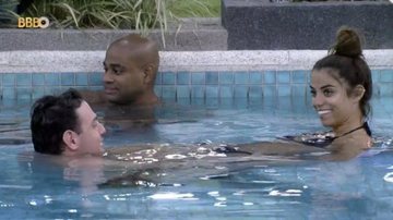 Key Alves revelou que faz xixi na piscina - Reprodução/TV Globo