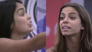 Larissa e Key Alves trocaram xingamentos durante a tarde desta quarta-feira (22) - TV Globo