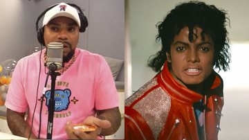 Naldo chocou a Internet ao revelar a proposta inusitada que recebeu para projeto de Michael Jackson - Rádio Band FM e Youtube/ Michael Jackson