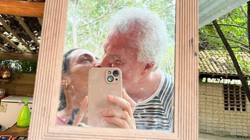 Maria Prata se declarou para o marido Pedro Bial. - Instagram/@mariaprata