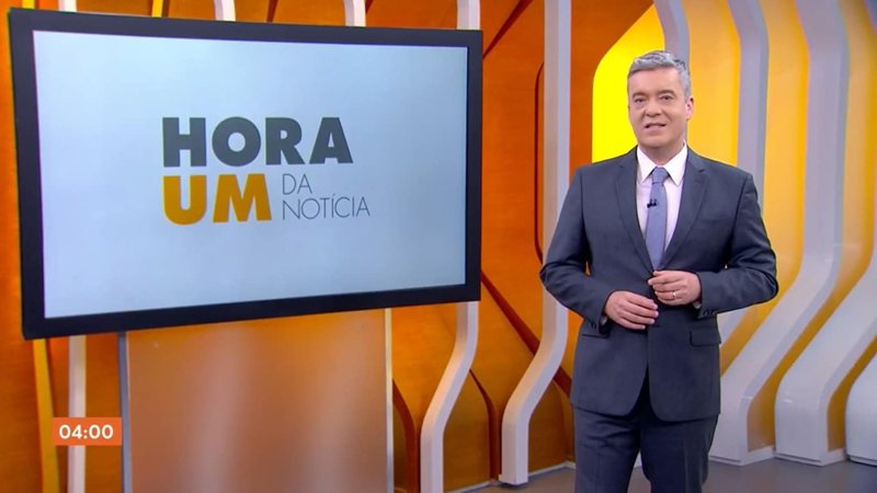 Roberto Kovalick precisou de adaptar a uma nova rotina com o 'Hora 1'. - TV Globo