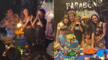 Sophie Charlotte e Daniel de Oliveira deram aquela festa para o filho. - Instagram/@sophiecharlotte1