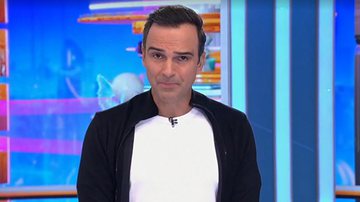 Tadeu Schmidt é apresentador do 'Big Brother Brasil' - TV Globo
