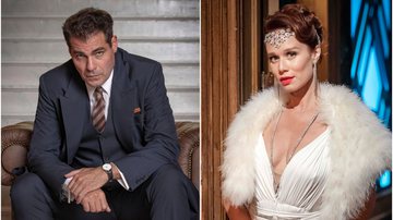 Thiago Lacerda e Mariana Ximenes como Gaspar e Gilda em 'Amor Perfeito' - Globo/Paulo Belote