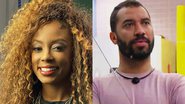 Ex-BBBs, Lumena Aleluia e Gil do Vigor demonstraram apoio à Domitila nas redes sociais - Instagram/@domitila.barros e TV Globo