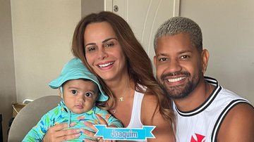 Viviane Araújo celebrou seis meses do filho - Reprodução/Instagram