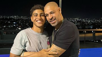 Adriano Imperador parabenizou o filho pelas redes sociais - Instagram/@adrianoimperador