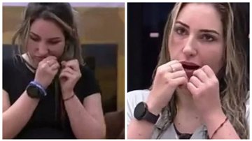 Uso dos cabelos como fio dental gerou críticas para Amanda. - TV Globo